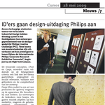 ID'ers gaan design-uitdaging Philips aan