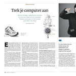 Trek je computer aan