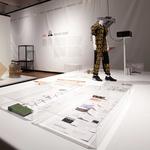 Exhibited e-textiles swatchbook at MAK